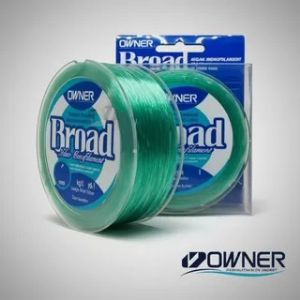 Linha Monofilamento Owner Broad 0,50mm 40lb/18kg C/ 300 M